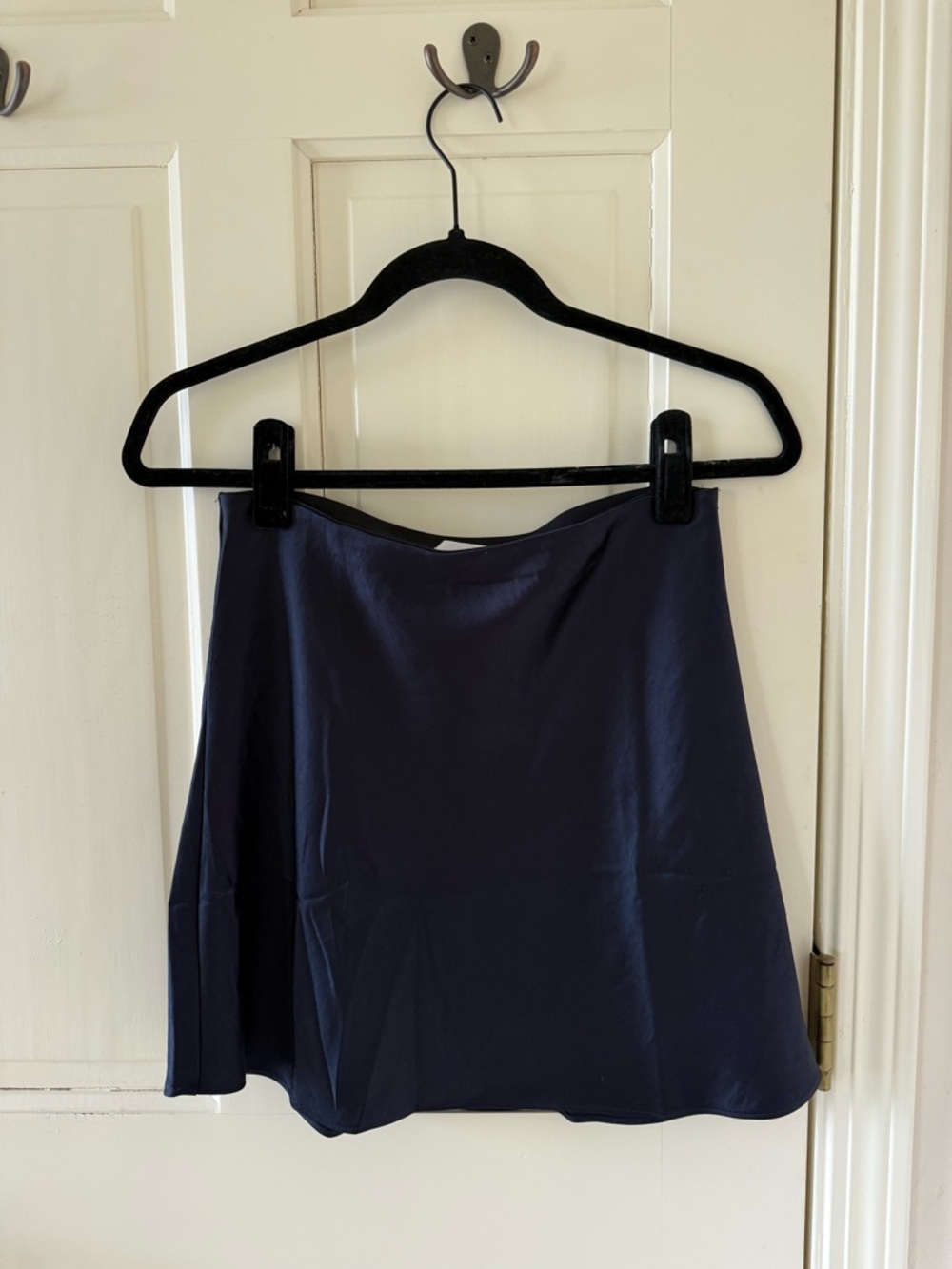 Mango Navy A-Line Skirt